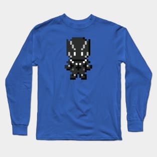 Black panther 8bit Long Sleeve T-Shirt